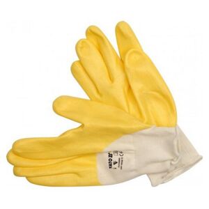 Pracovné rukavice pogumované veľ.9 PE/nitrylit